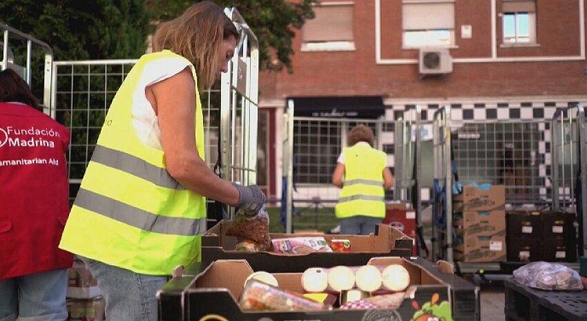 En España crece el número de personas que buscan ayuda alimentaria