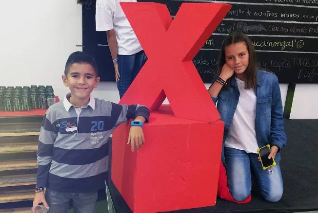 Antonio fue seleccionado como orador de TEDx cuando solo tenía ocho años